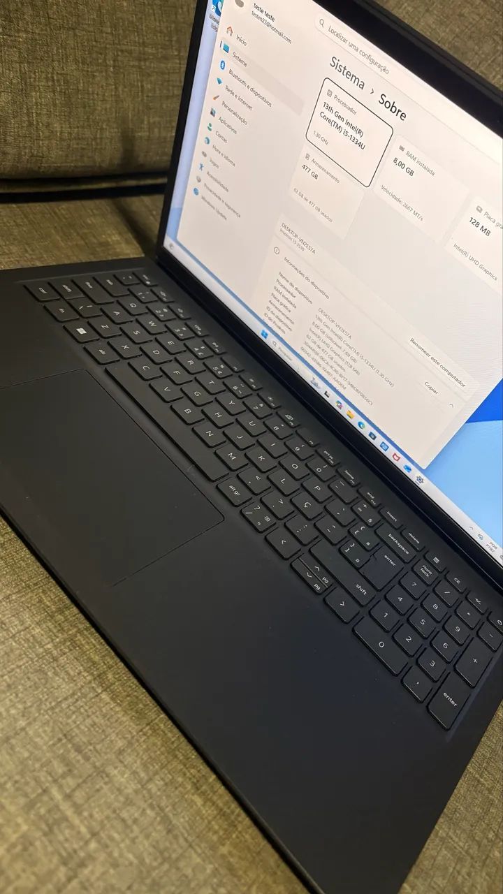 Notebook Dell I5 13 geração 512gb de ssd 8gb de ram - Foto 3