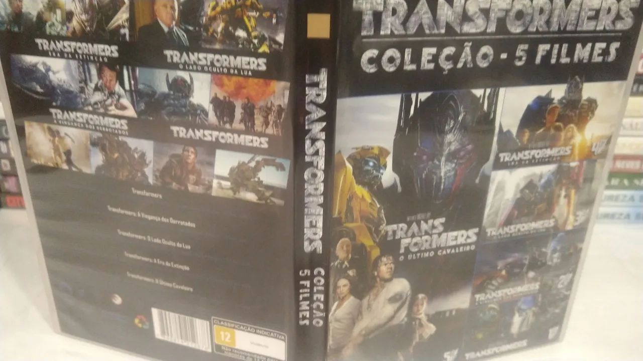 Dvds Transformers coleção 5 Filmes  - Foto 5