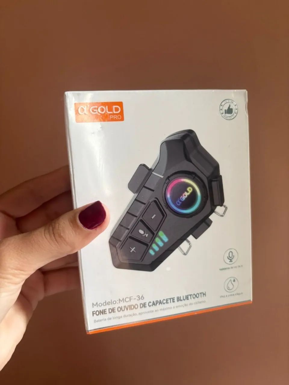 Fone Bluetooth para Capacete - Lacrado