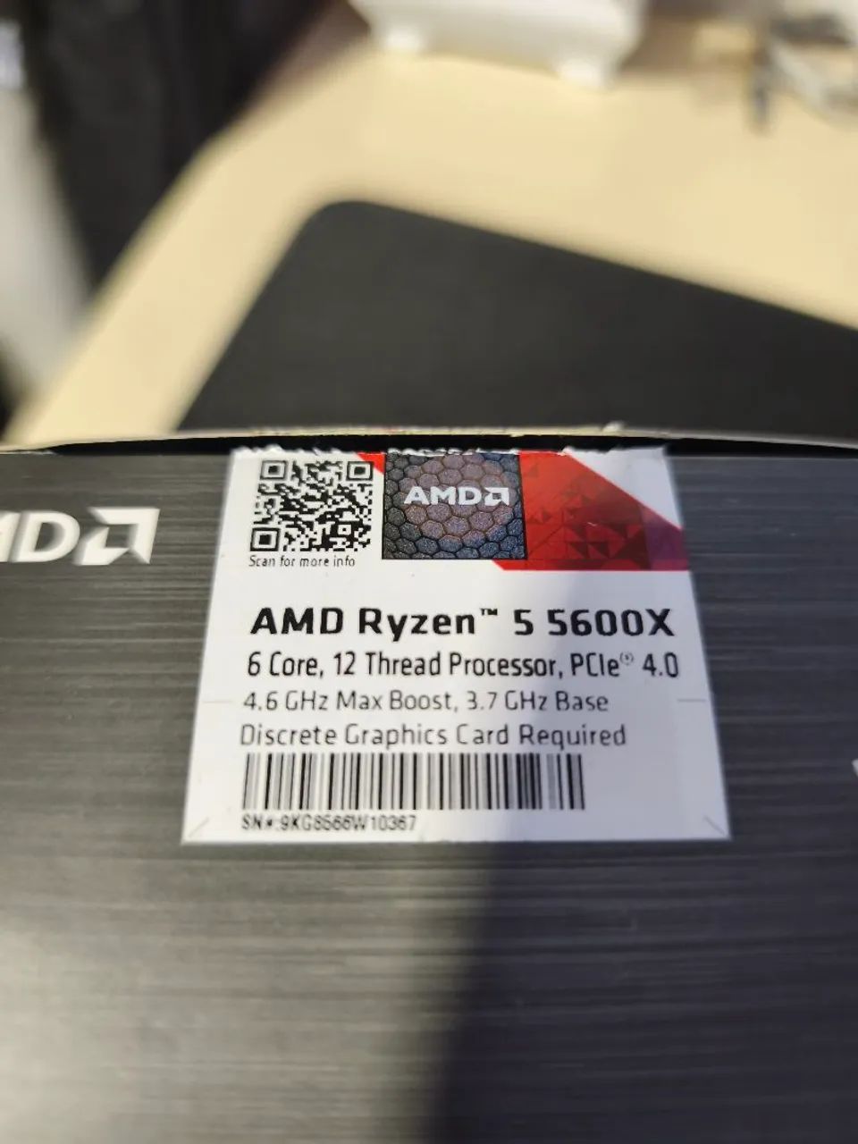AMD Ryzen 5600X 3.7Ghz - Foto 2