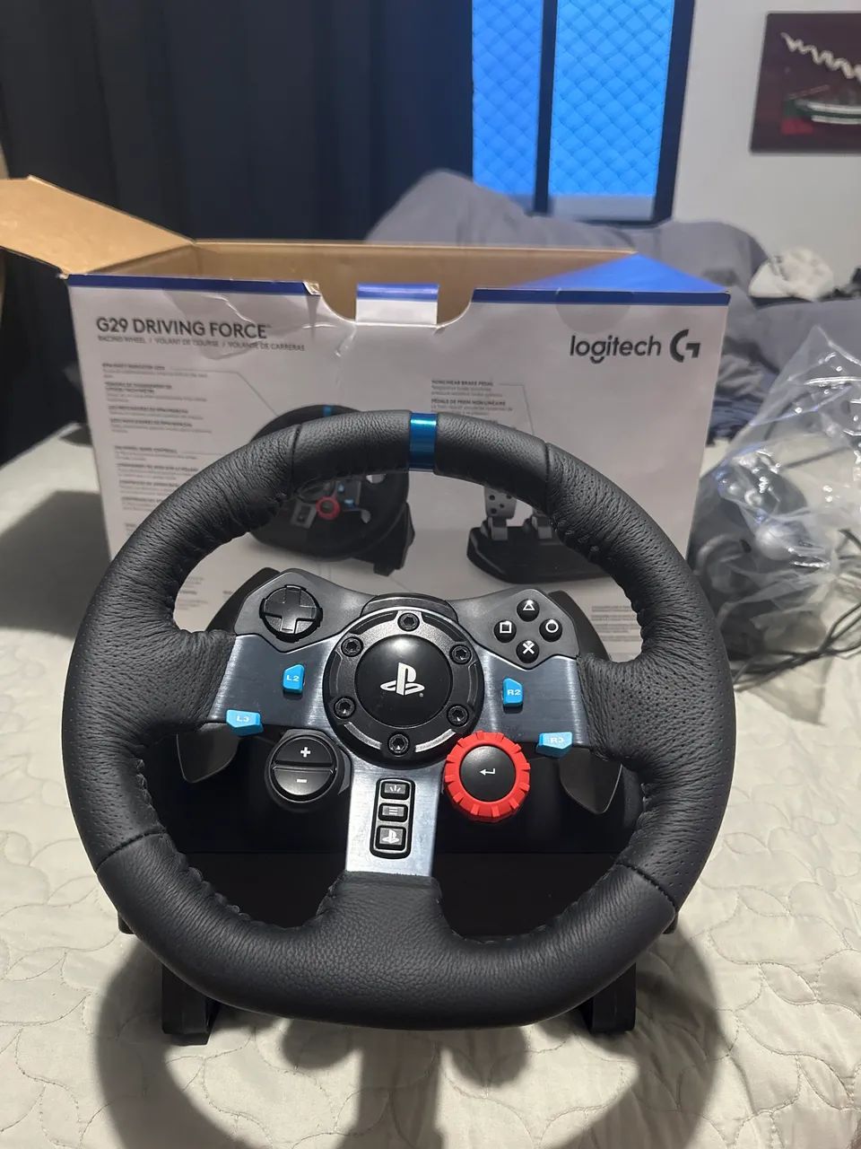 VOLANTE G29 + MARCHA