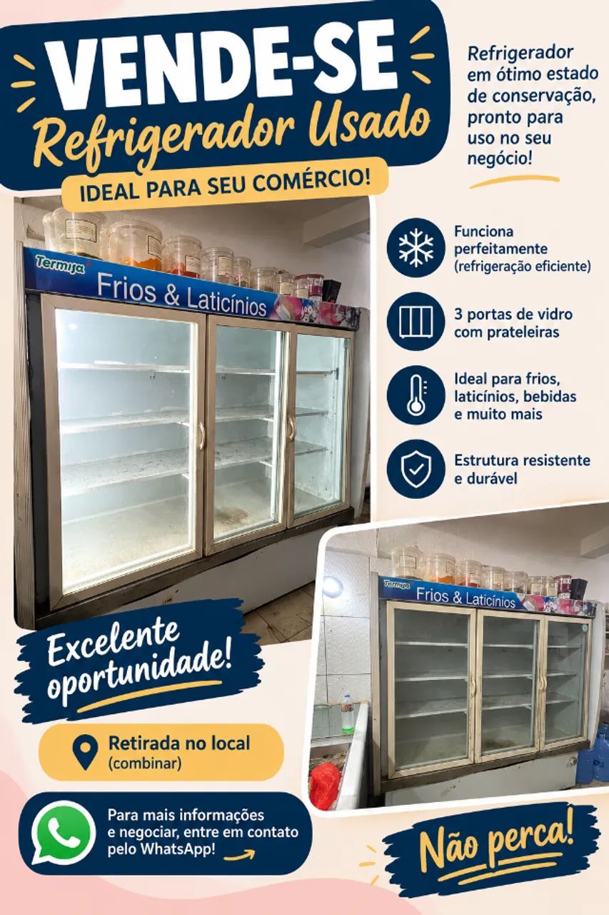 Refrigerador comércio 