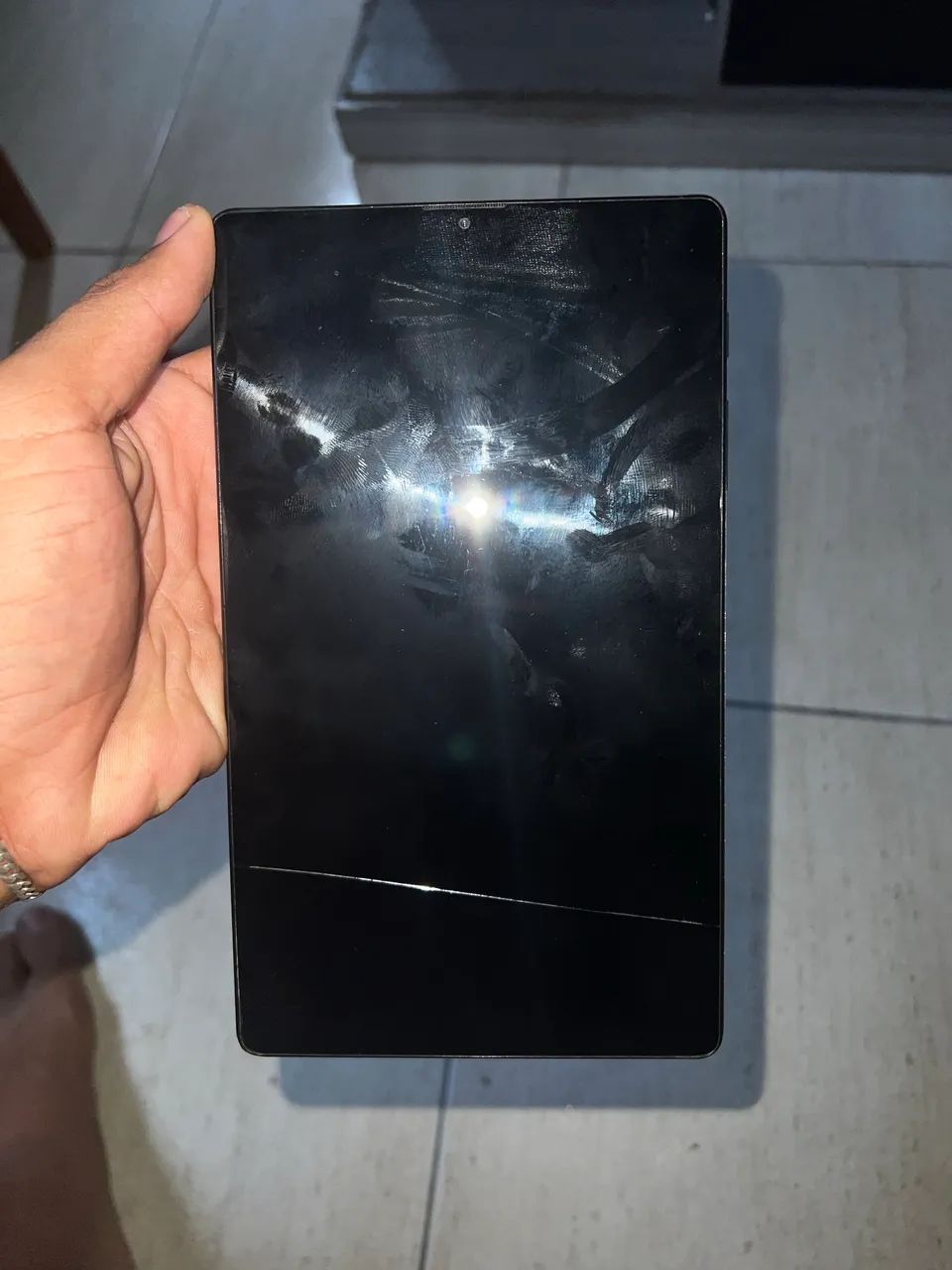 Tablet Samsung Galaxy Tab A7 Lite 8.7? ? Funciona, com Trinca na Tela - Foto 3