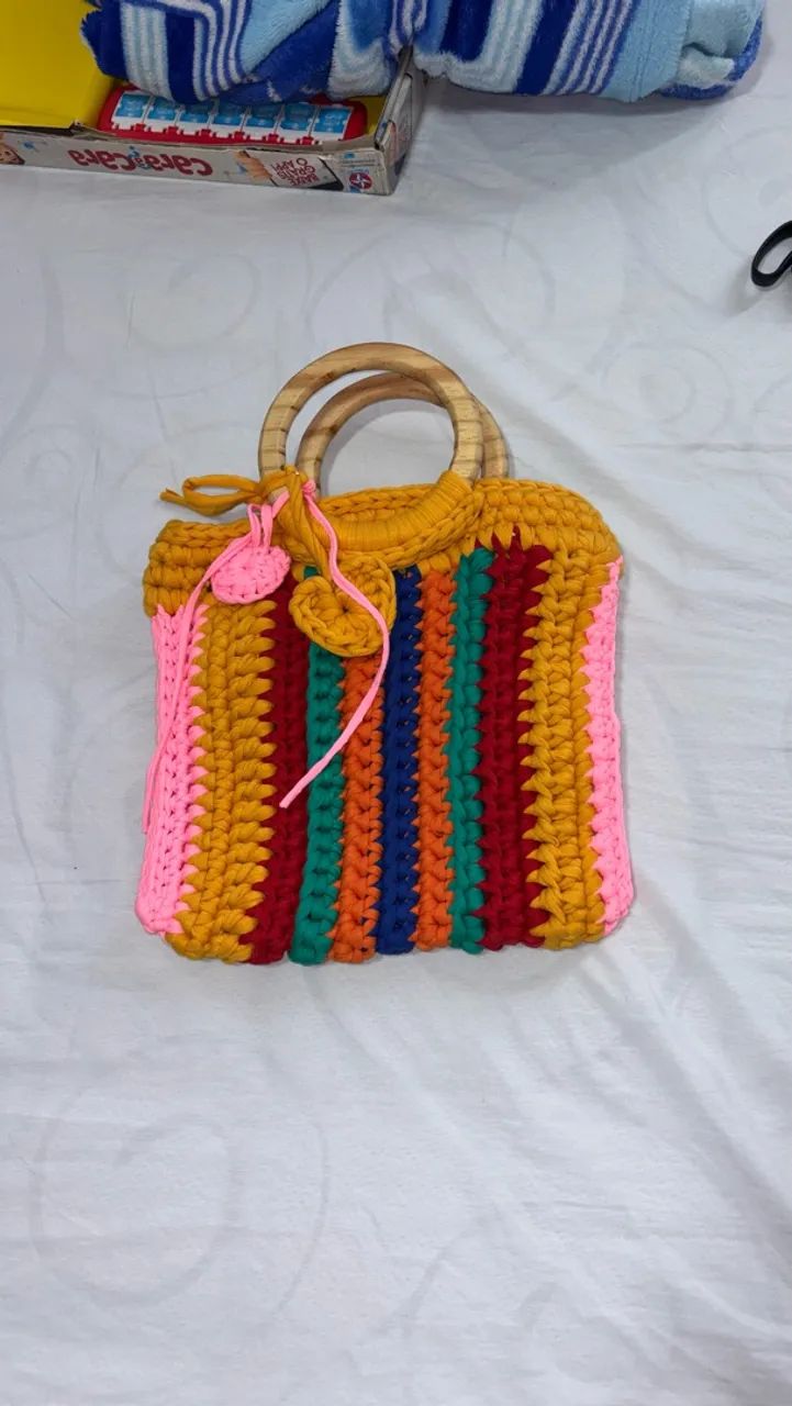 Bolsa de crochê  - Foto 2