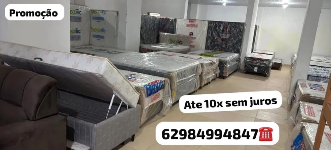 Cama box casal solteiro 
