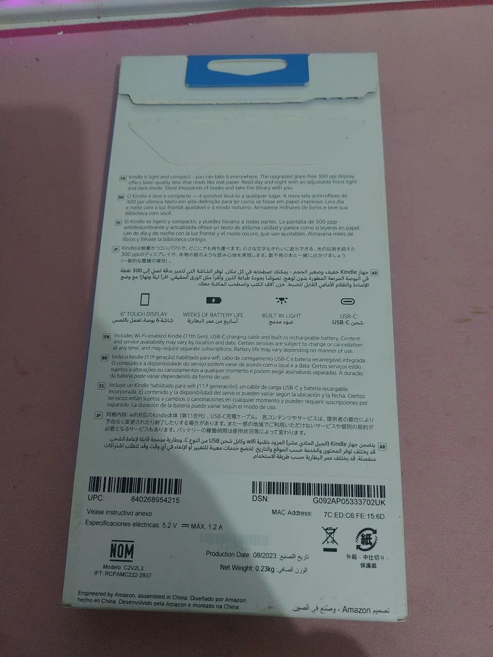 Kindle 11a Geração Usado 2025 - Foto 5