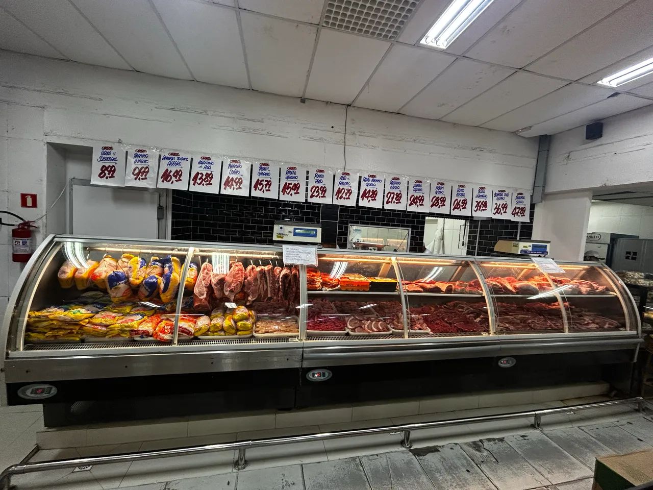 Balcão de açougue eletrofrio