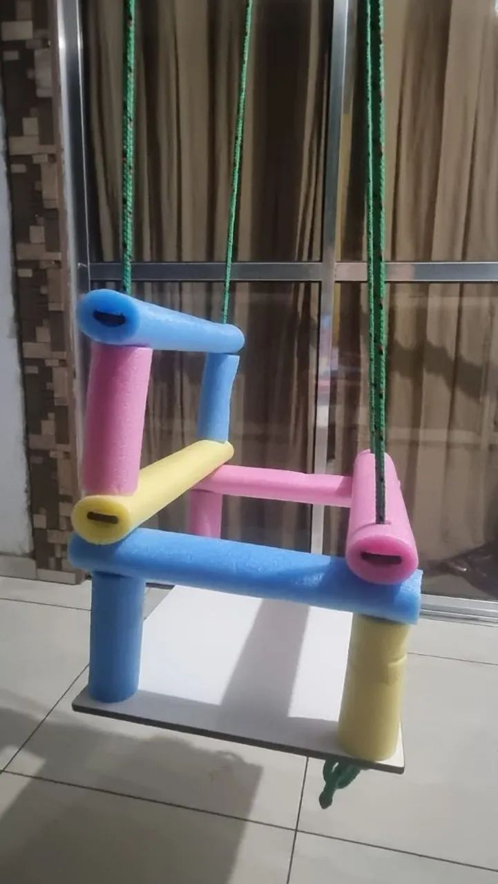 Balanço infantil revestido com espumas. - Foto 2