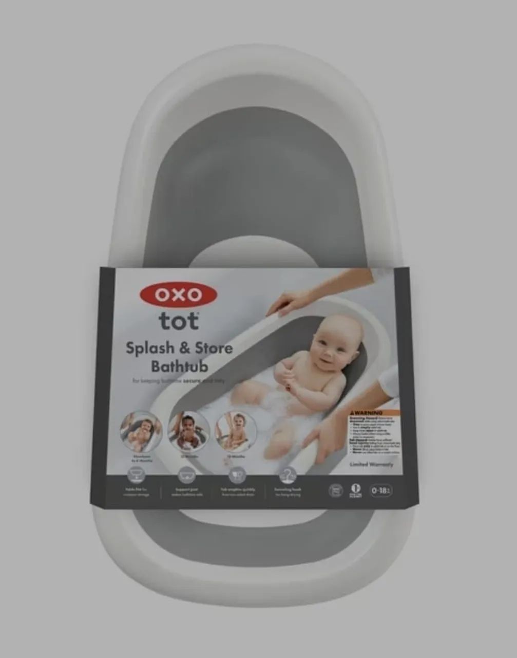 Banheira OXO compacta
