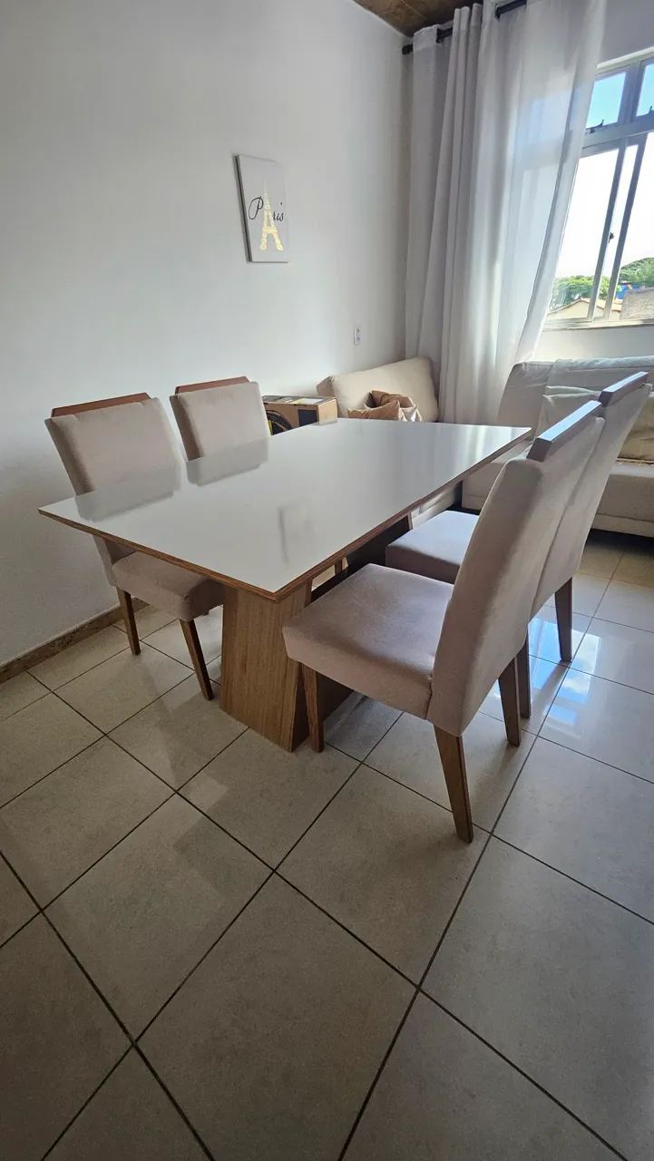 Mesa com 4 cadeiras - Foto 4