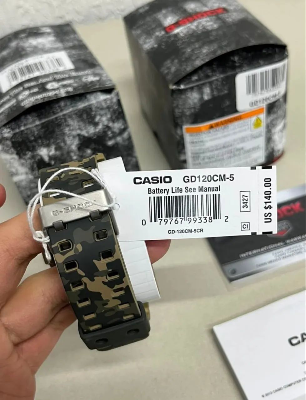 Relógio G-SHOCK Camuflado - Foto 5