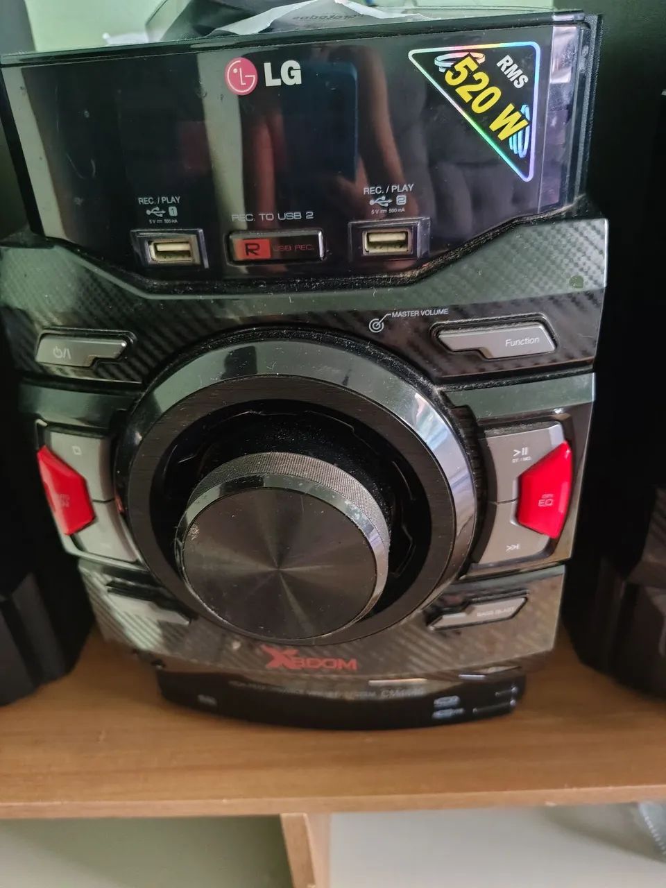 Som LG 550w com bluetooth 