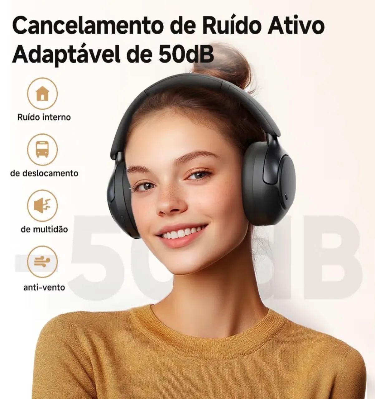 Fone de ouvido QCY H3 Pro (Novo) - Foto 4