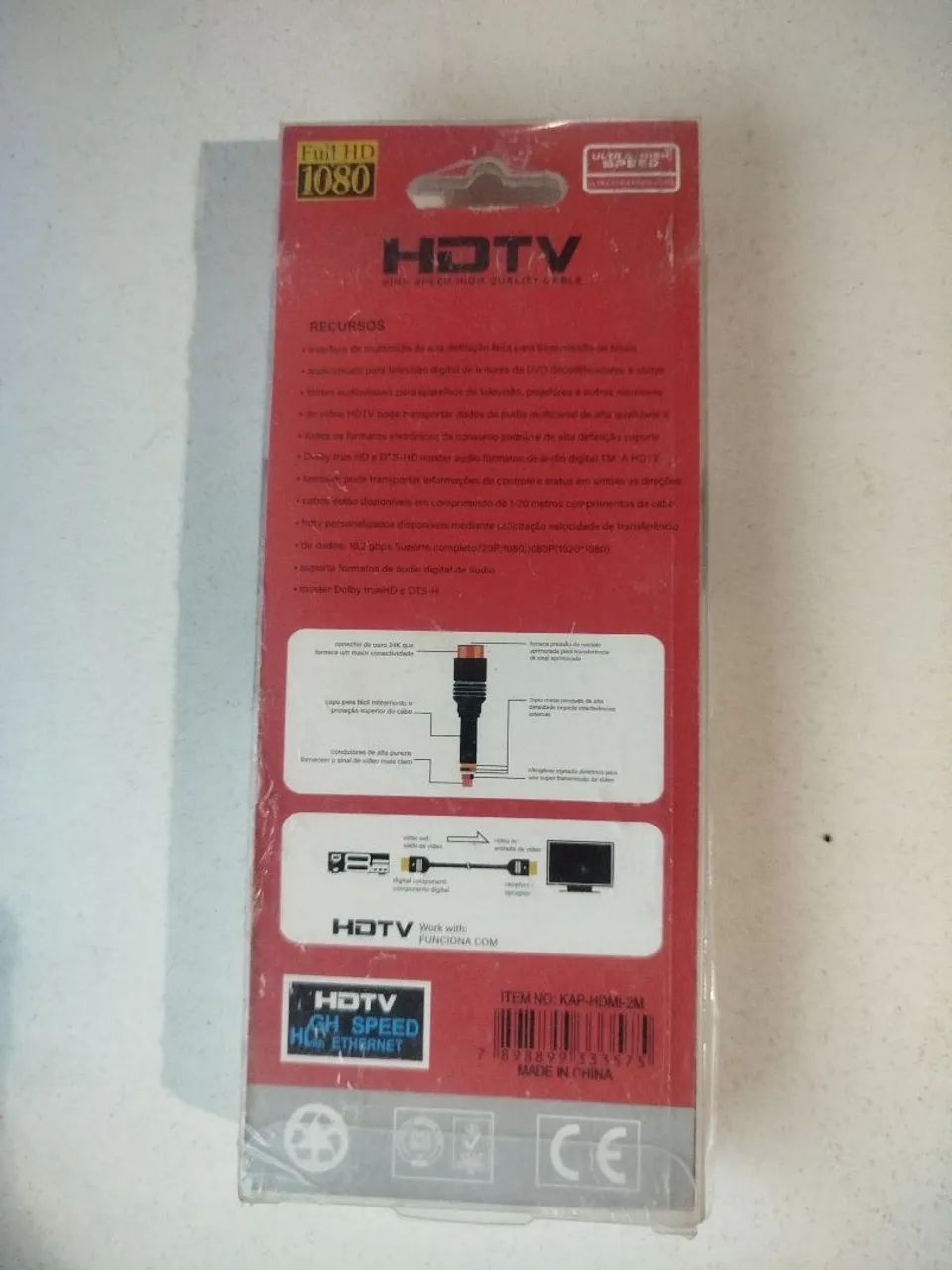 Vendo 01- Cabo HDMI  - Foto 2