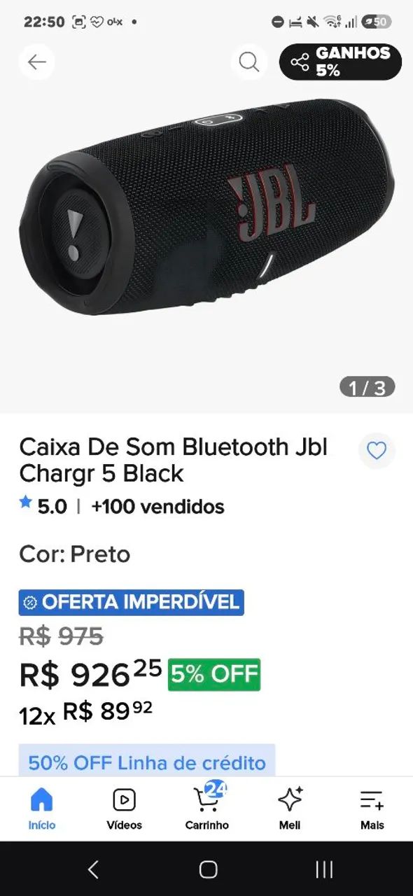Jbl charge 5 - Foto 2