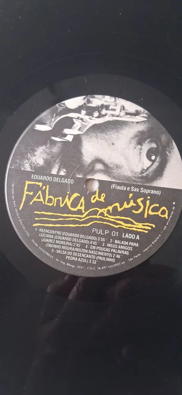 Lp Eduardo Delgado "fábrica de música" usado  - Foto 4