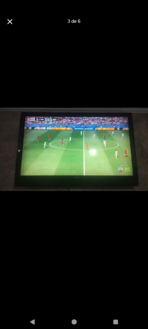  Tv não smart 