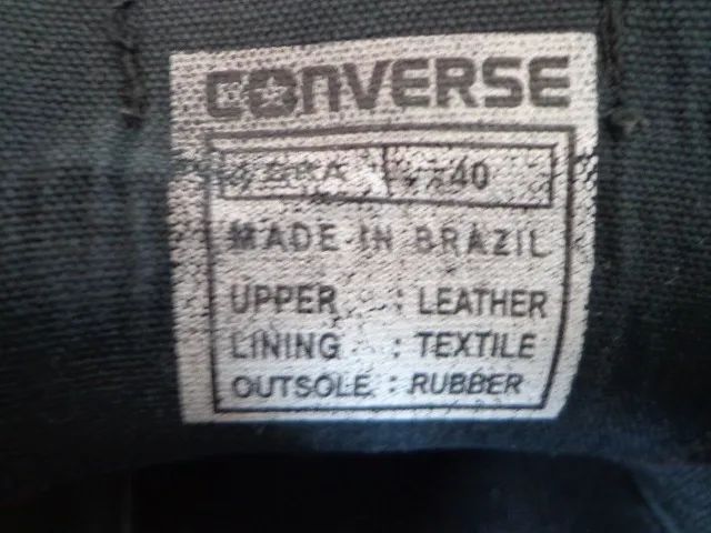 Raro Converse All Star Slim - original - nº 40 - Foto 5