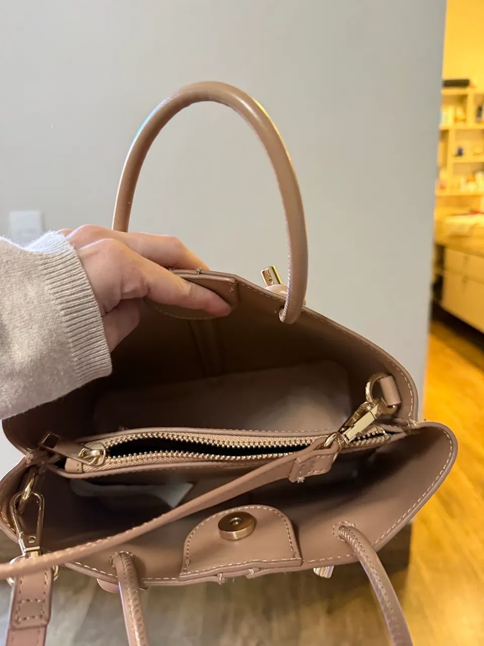 Bolsa mini tote - Zara - Foto 2