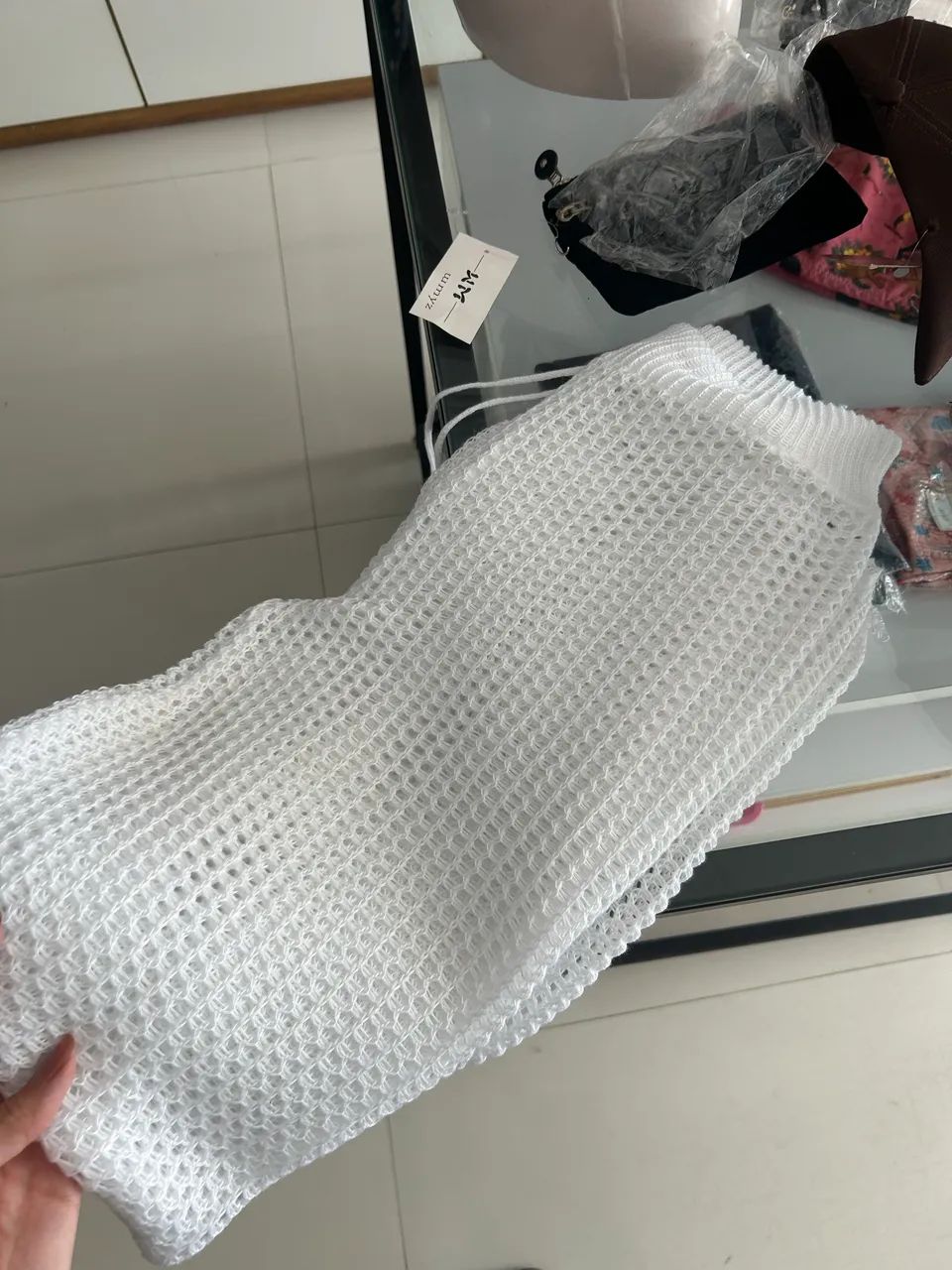calça tricot branca  - Foto 5