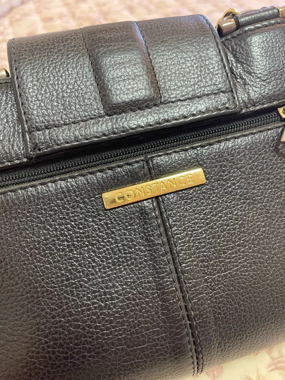 Bolsa Constance couro legítimo  - Foto 3
