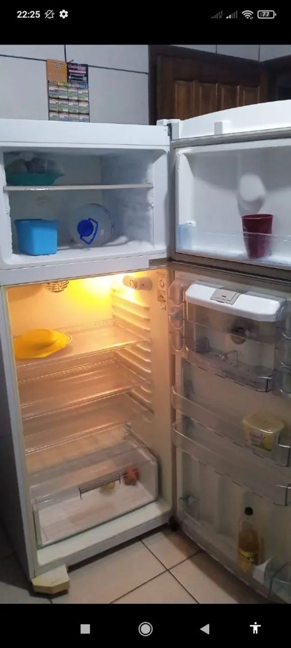 Geladeira Bosch degelo seco 440 litros gelando perfeitamente  - Foto 3