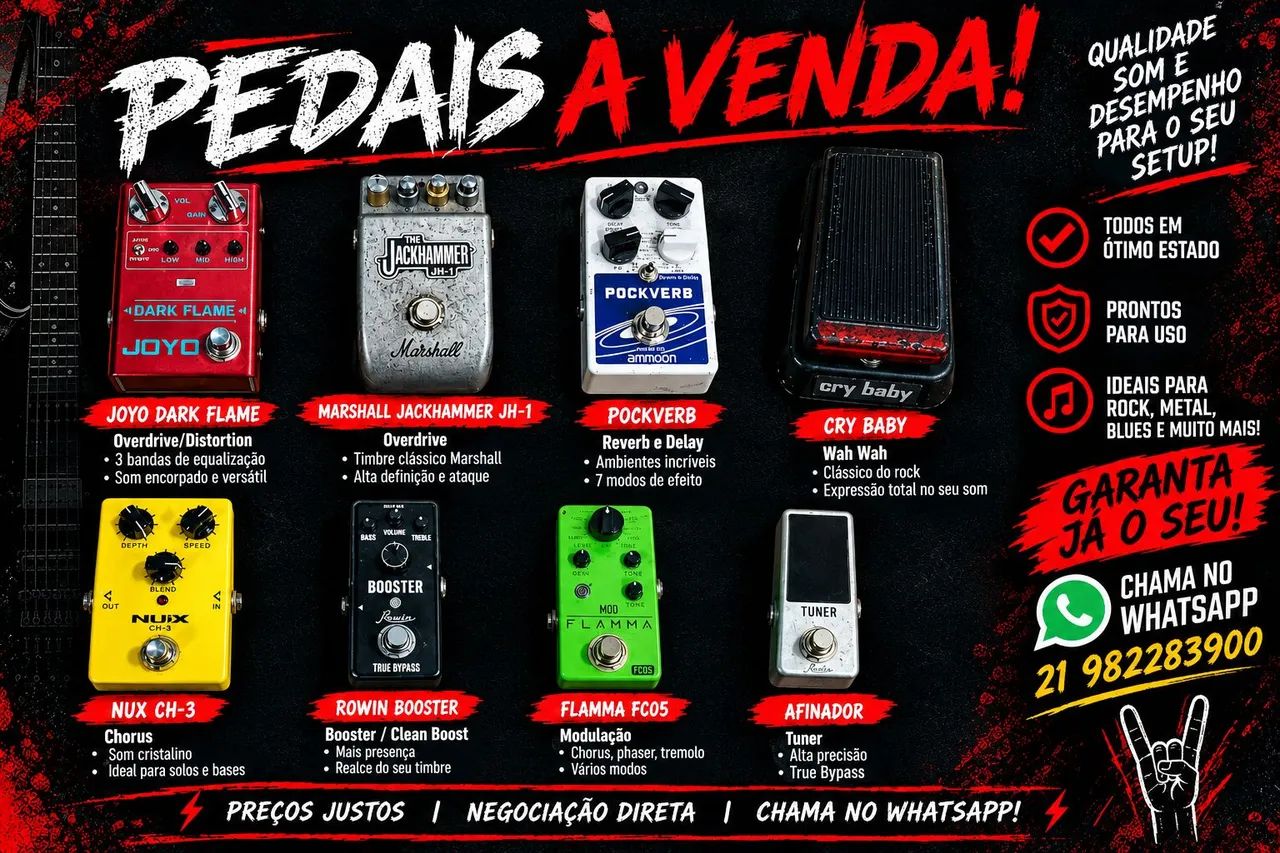 Pedalboard completo 