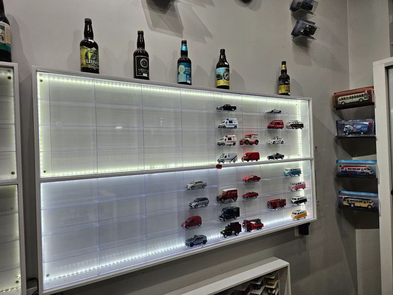 Painel led para miniaturas 1/43 e 1/38