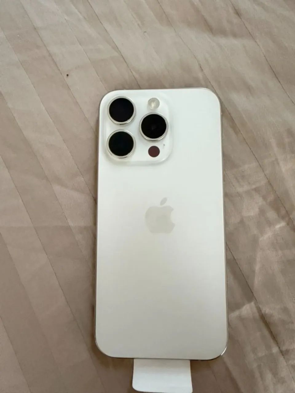 iPhone 15 Pro 128GB Branco - Com Caixa Original - Bateria 86