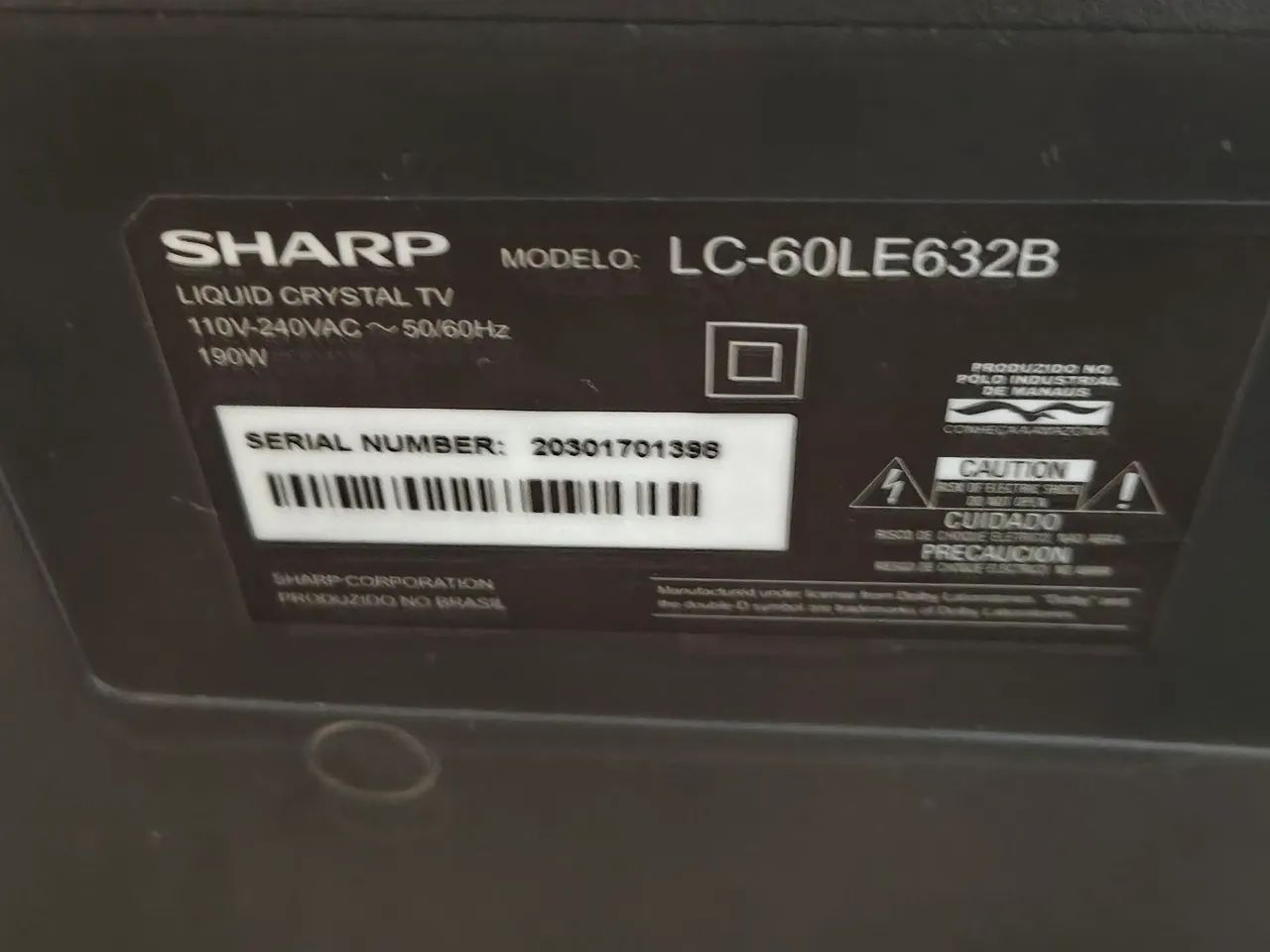 Tv Sharp de 60 polegadas  - Foto 4