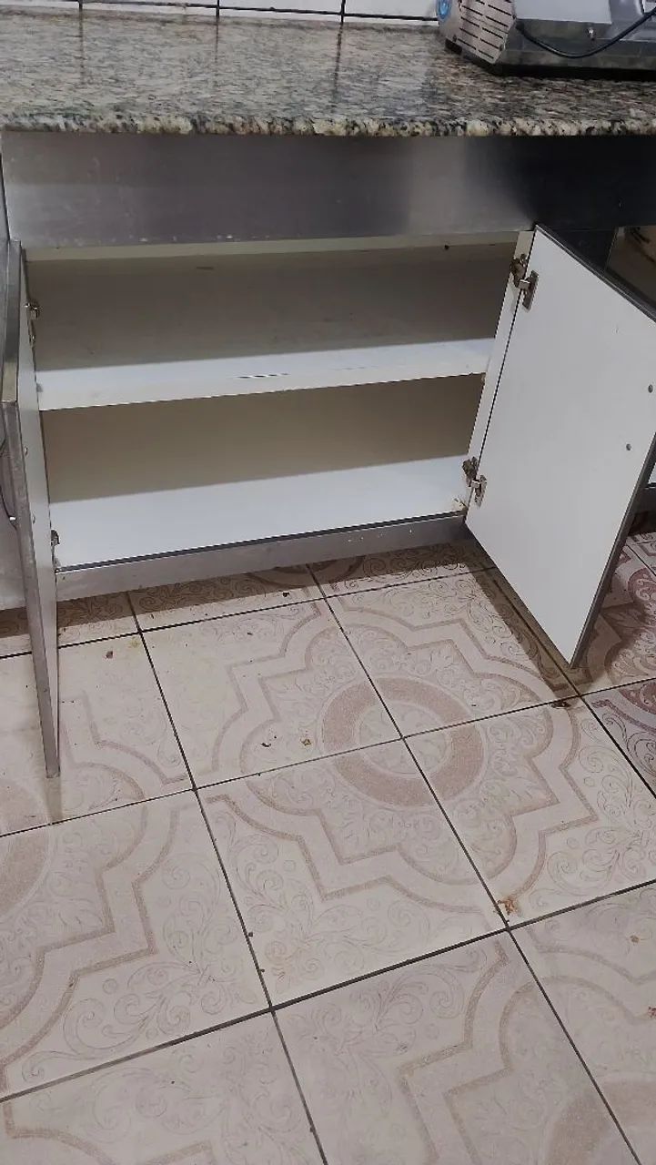 Balcão de cozinha inox  - Foto 4