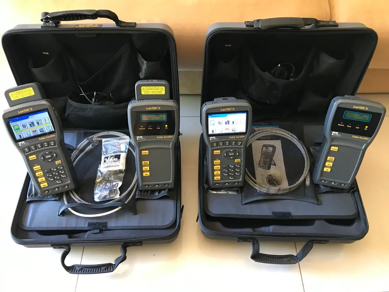 Ideal Lantek II 350 - Certificador de rede - Foto 4