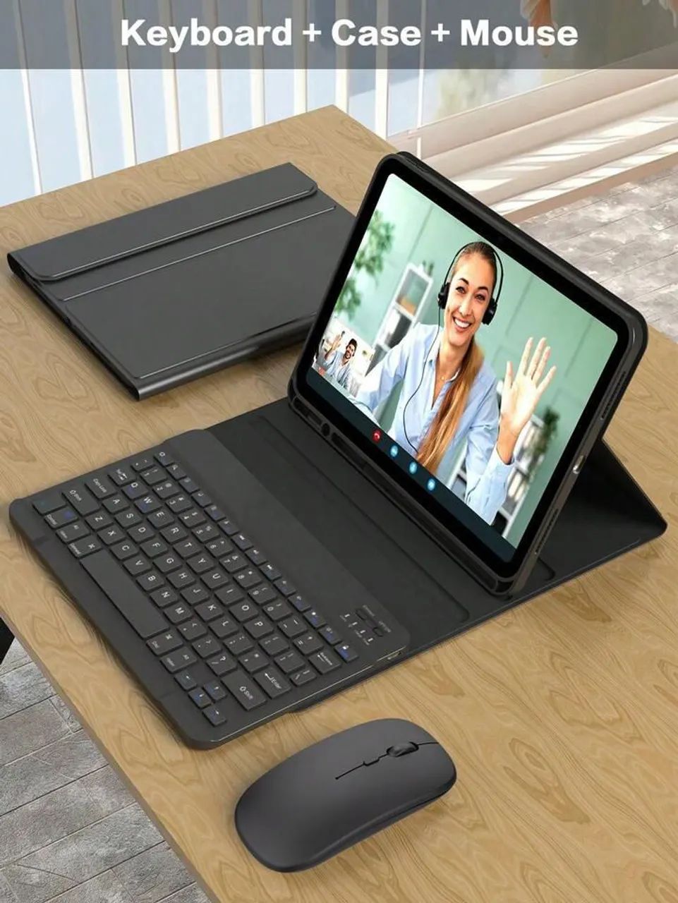 Teclado e Case  Keyboard para ipad original com Conexão Magnética mais case original iPad  - Foto 2