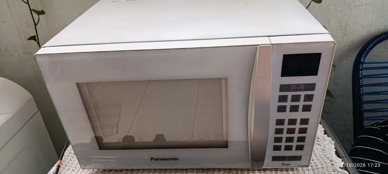 Microondas Panasonic 34 litros funcionando perfeitamente 