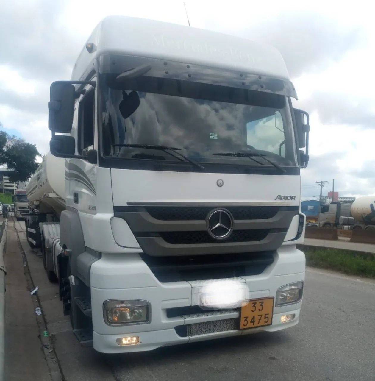 MB AXOR 2544 6X2<br>2019/2019<br>TETO ALTO<br>AUTOMÁTICO - Foto 9