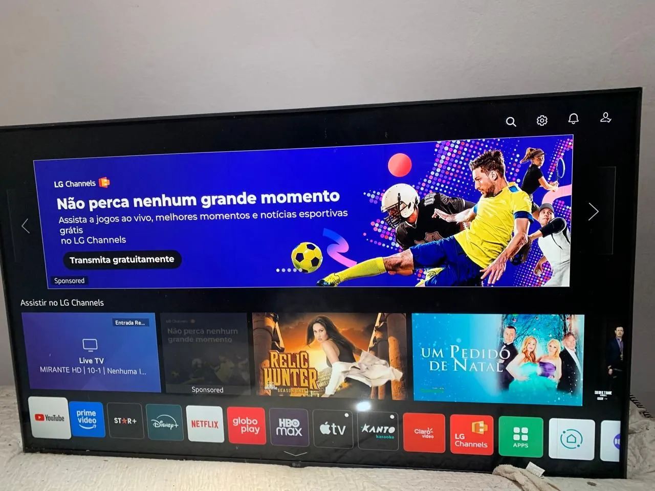Smart TV LG 50 Polegadas 