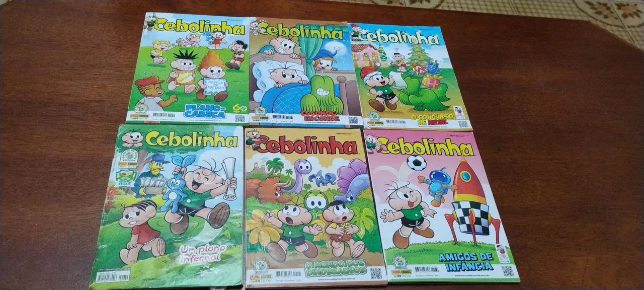 6 gibis do Cebolinha - Foto 2