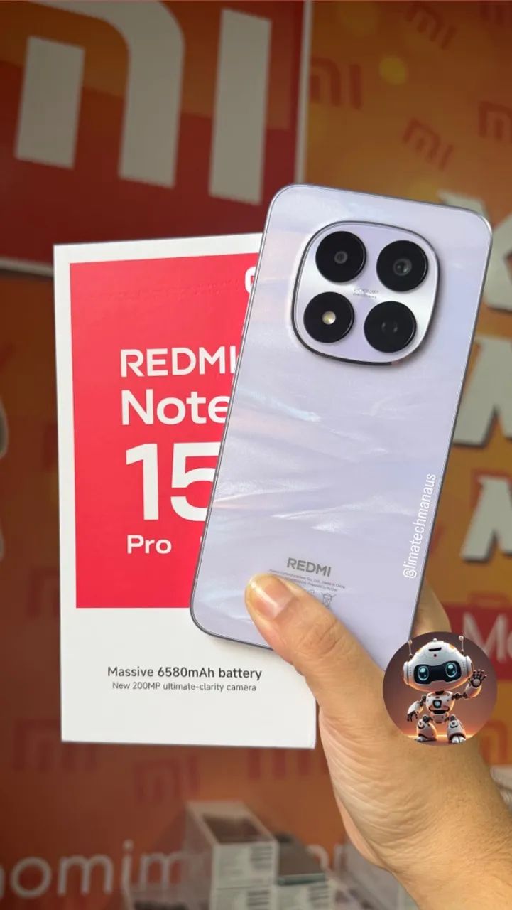 Redmi Note 15 PRO 5G 256GB LACRADO COM ENTREGA GRÁTIS!  - Foto 4