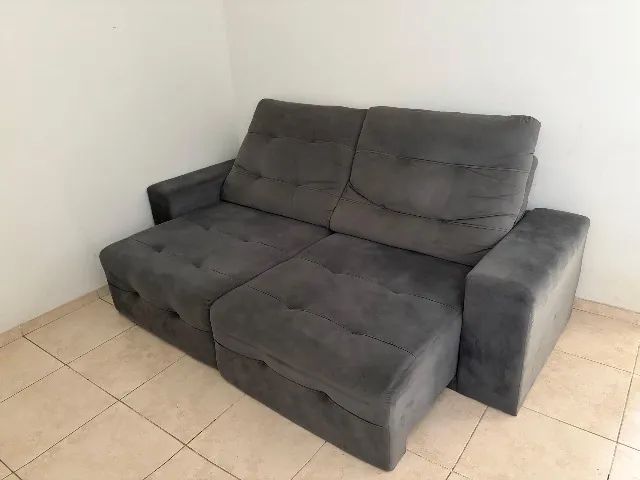 Sofá retrátil reclinável 2,30