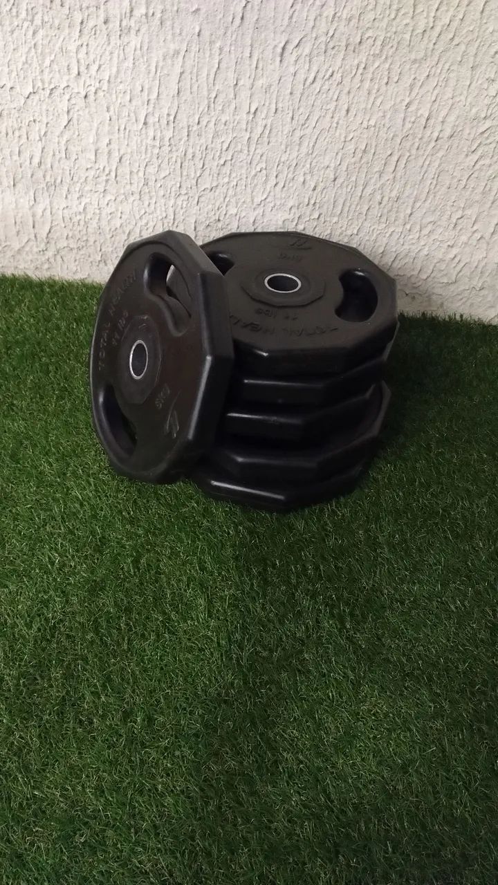 Anilhas Emborrachadas de 5kg - Foto 3