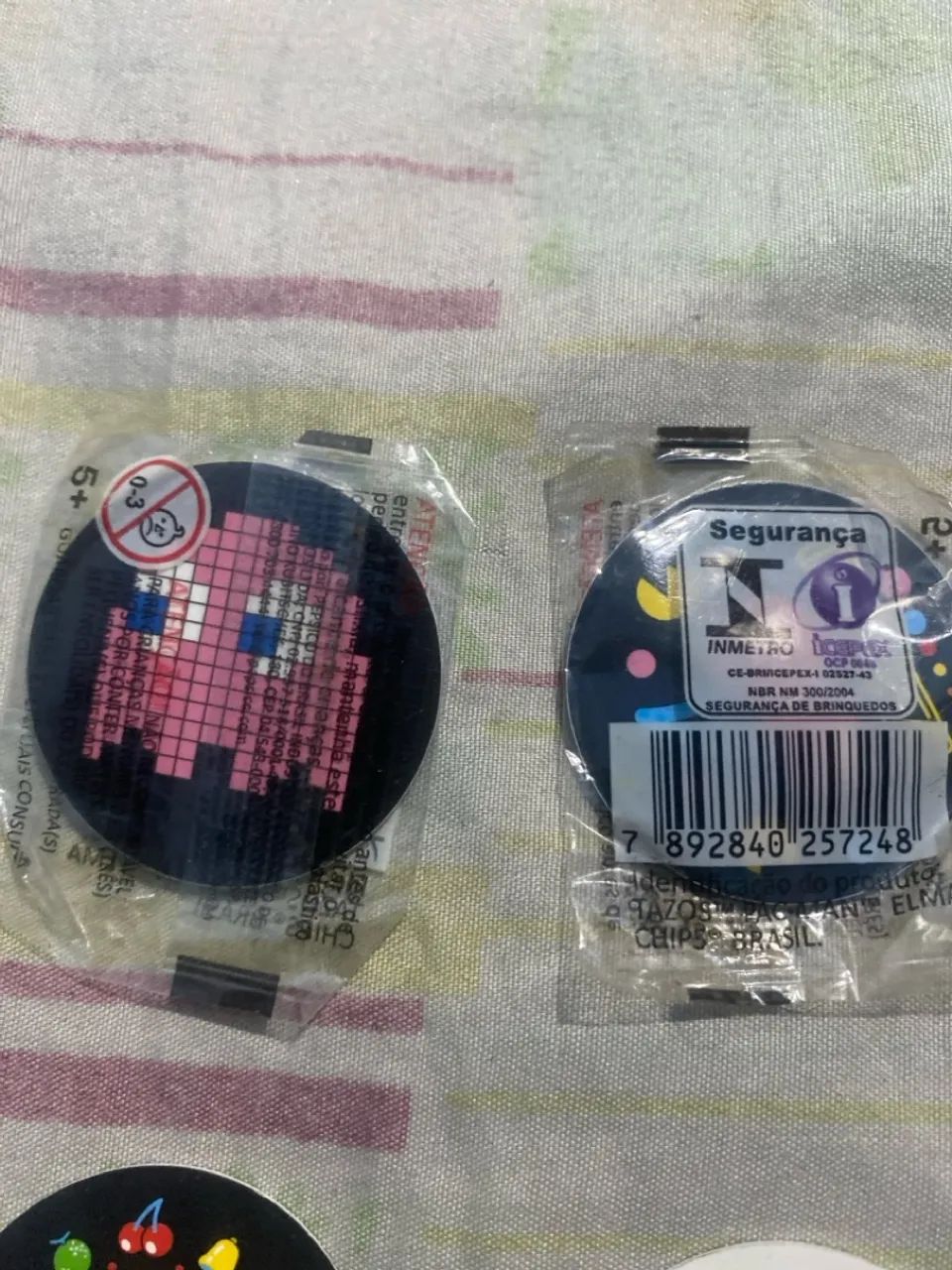 Tazos do Pac-Man da Elma Chips - Foto 3