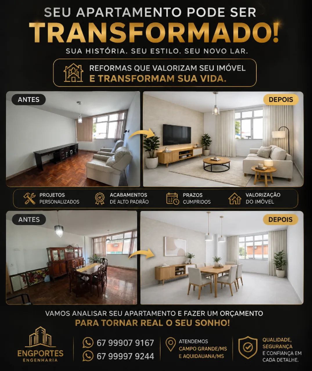 Reforma de apartamentos