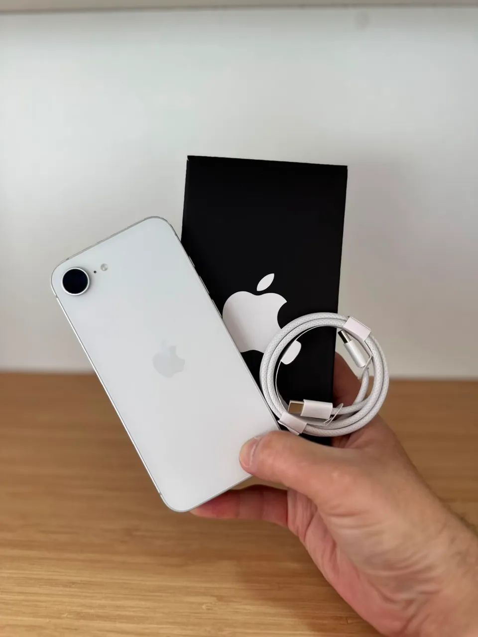 iPhone 16e 128GB Branco | 92% Bateria - Foto 5