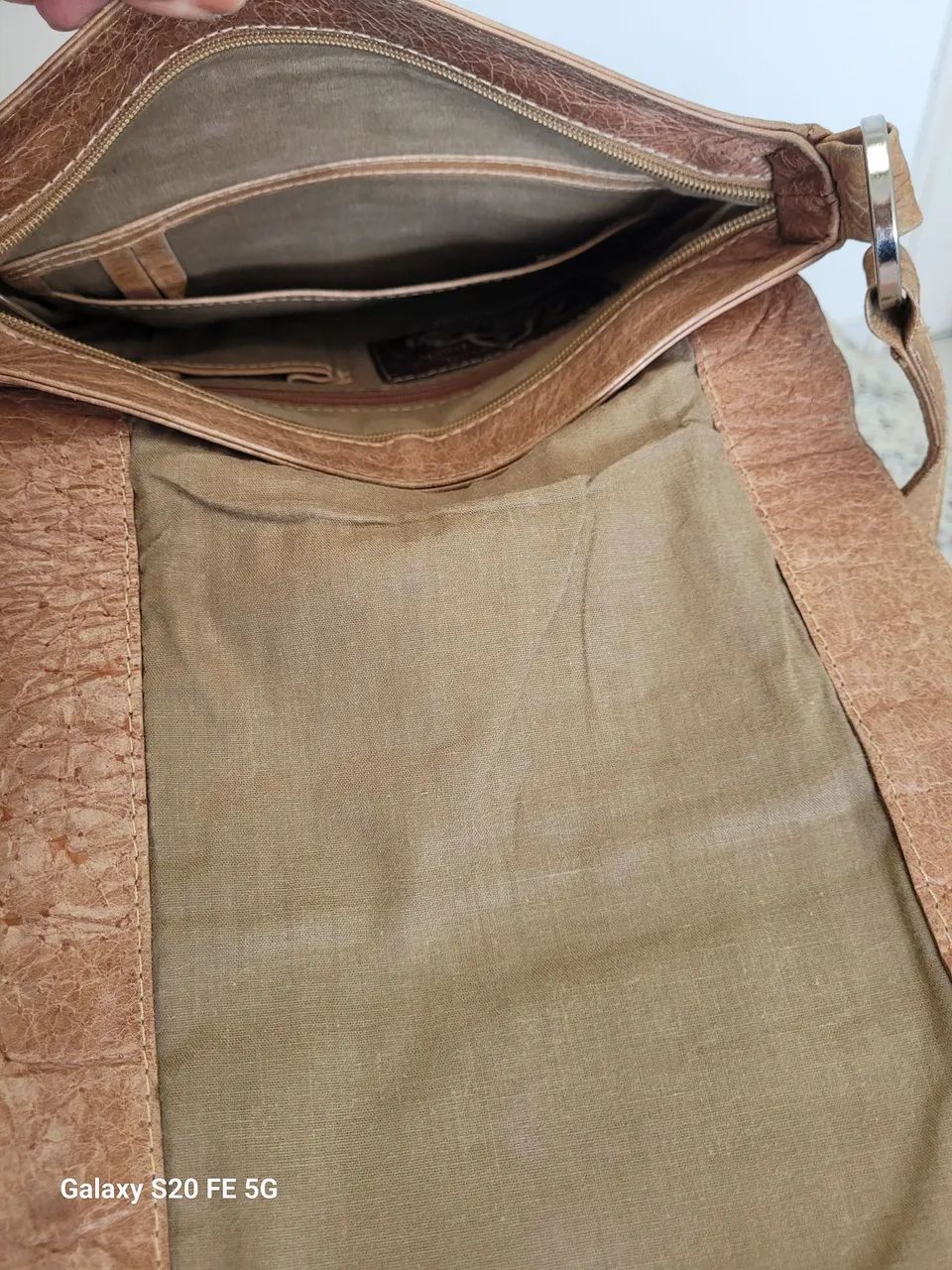 Bolsa feminina em couro legítimo Antonella - Foto 5