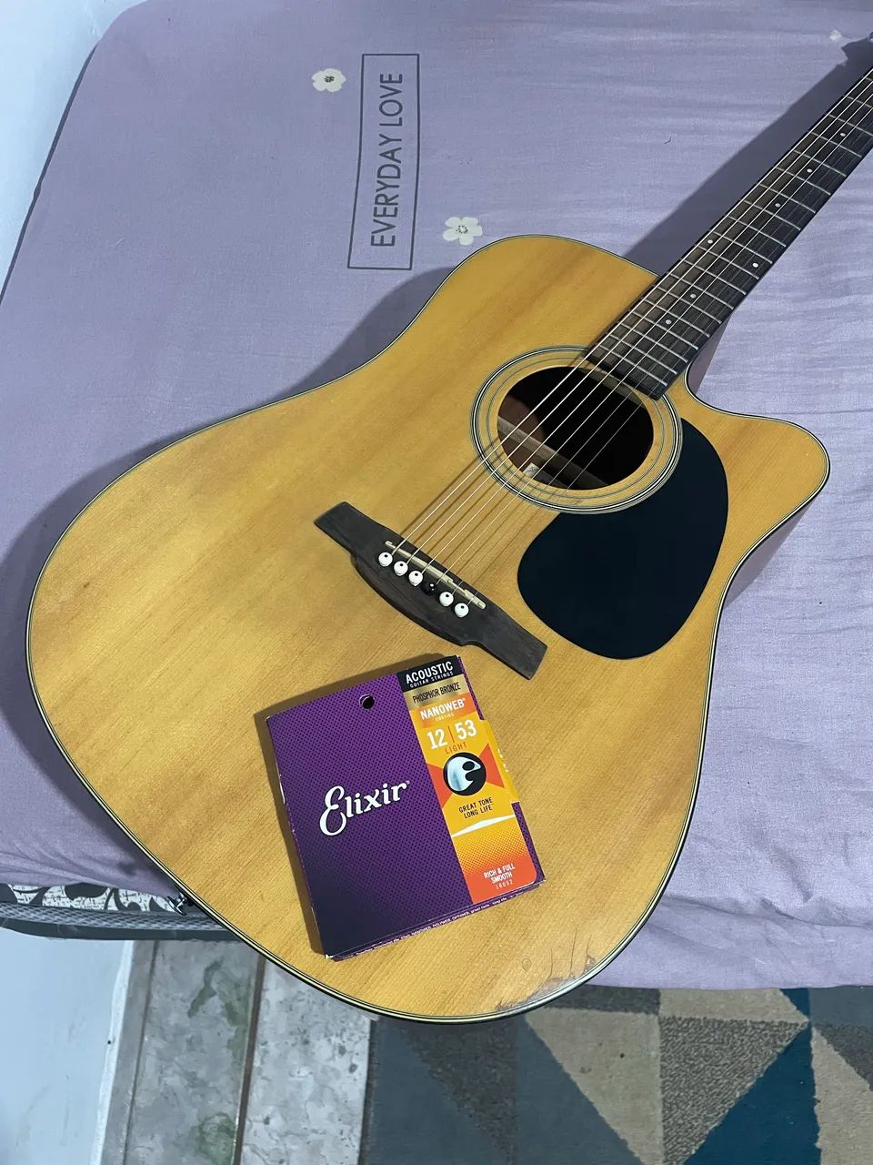 Violão Crafter HDC 21EQ /S.NT com Capa