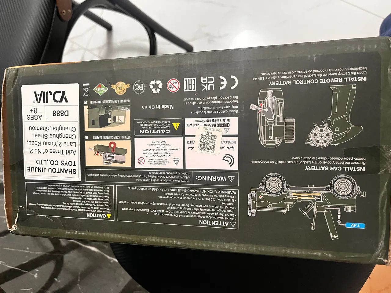 Carro de controle remoto importado (EUA) - Foto 4