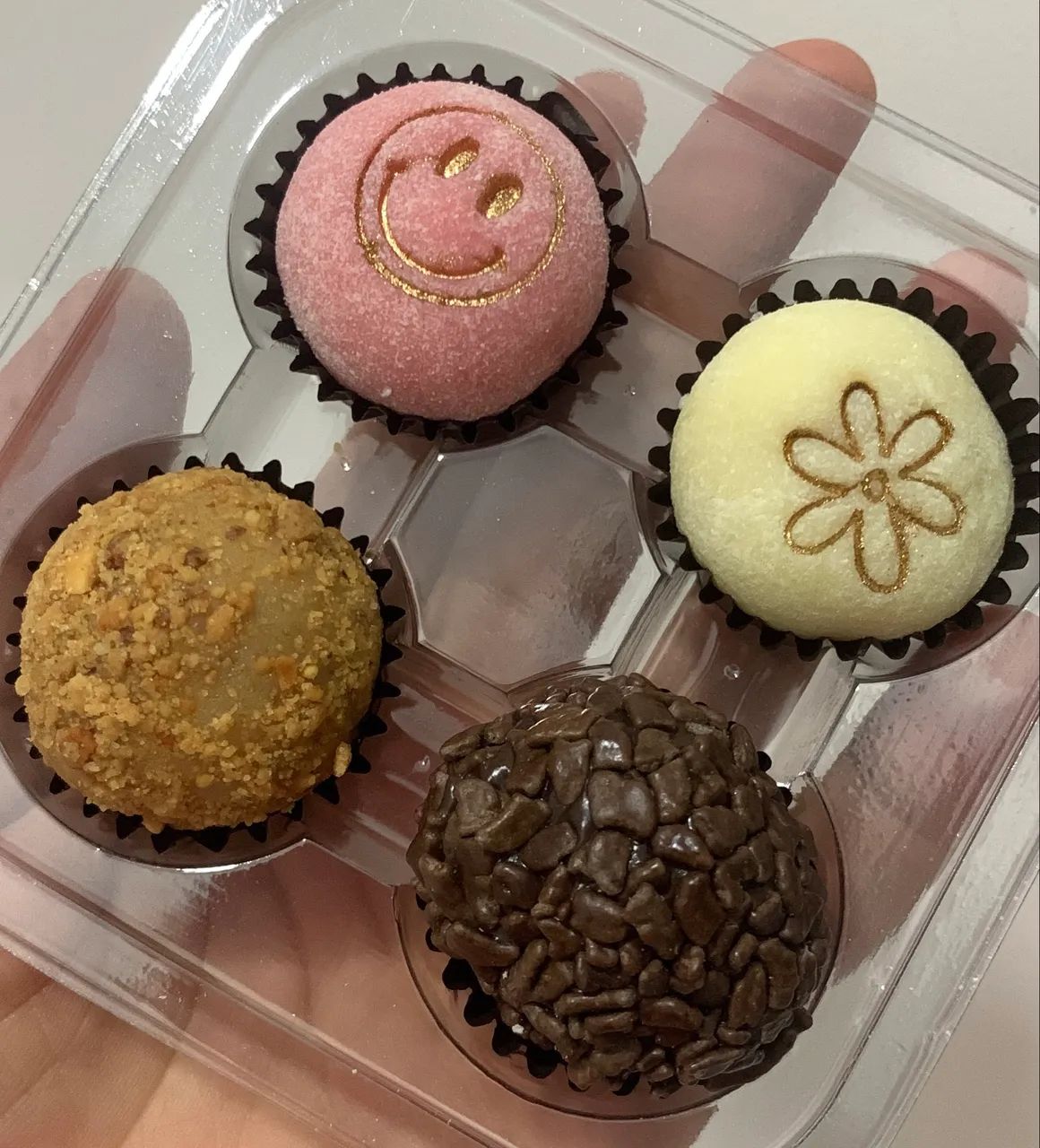   Caixinhas de brigadeiro 