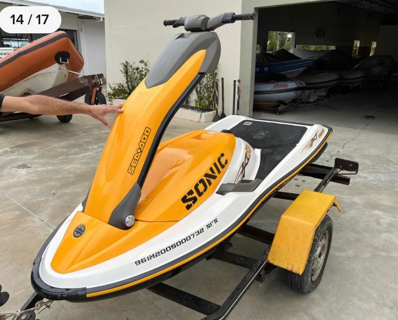 Jet ski sea doo 3 D 