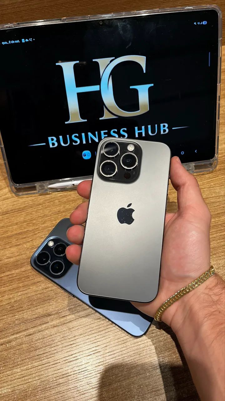 iPhone 15 Pro 88% Impecável 