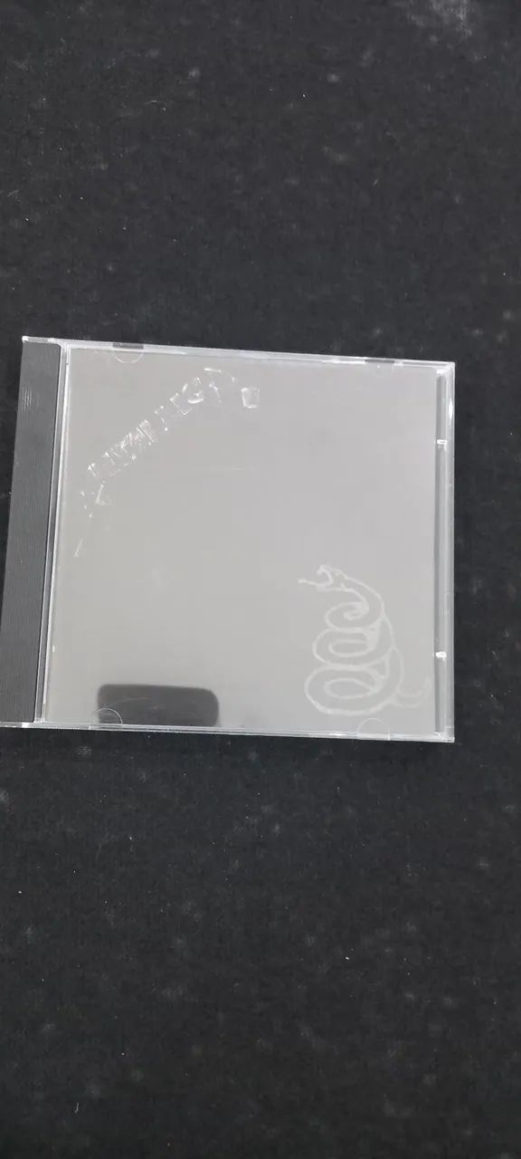 Cd metallica Black album